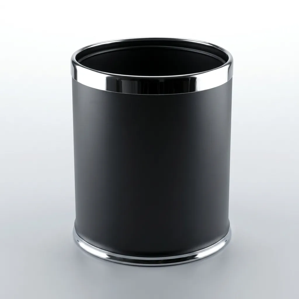 Open-Top Metal Waste Bin 10L (Round) — DBN-1068 (image 3)
