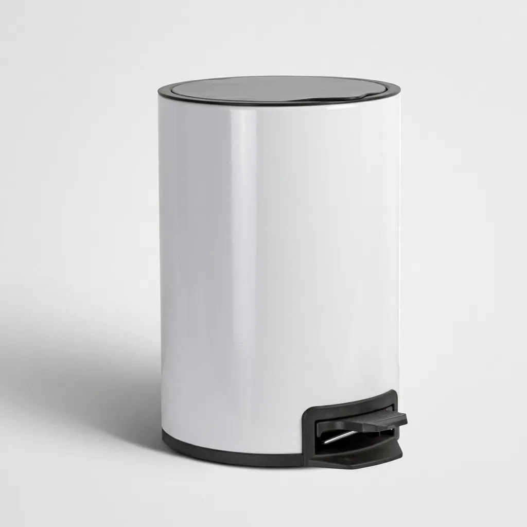 Stainless Steel Round Pedal Dustbin 5L with Non-Slip Base [1070] — DBN-1070 (image 5)