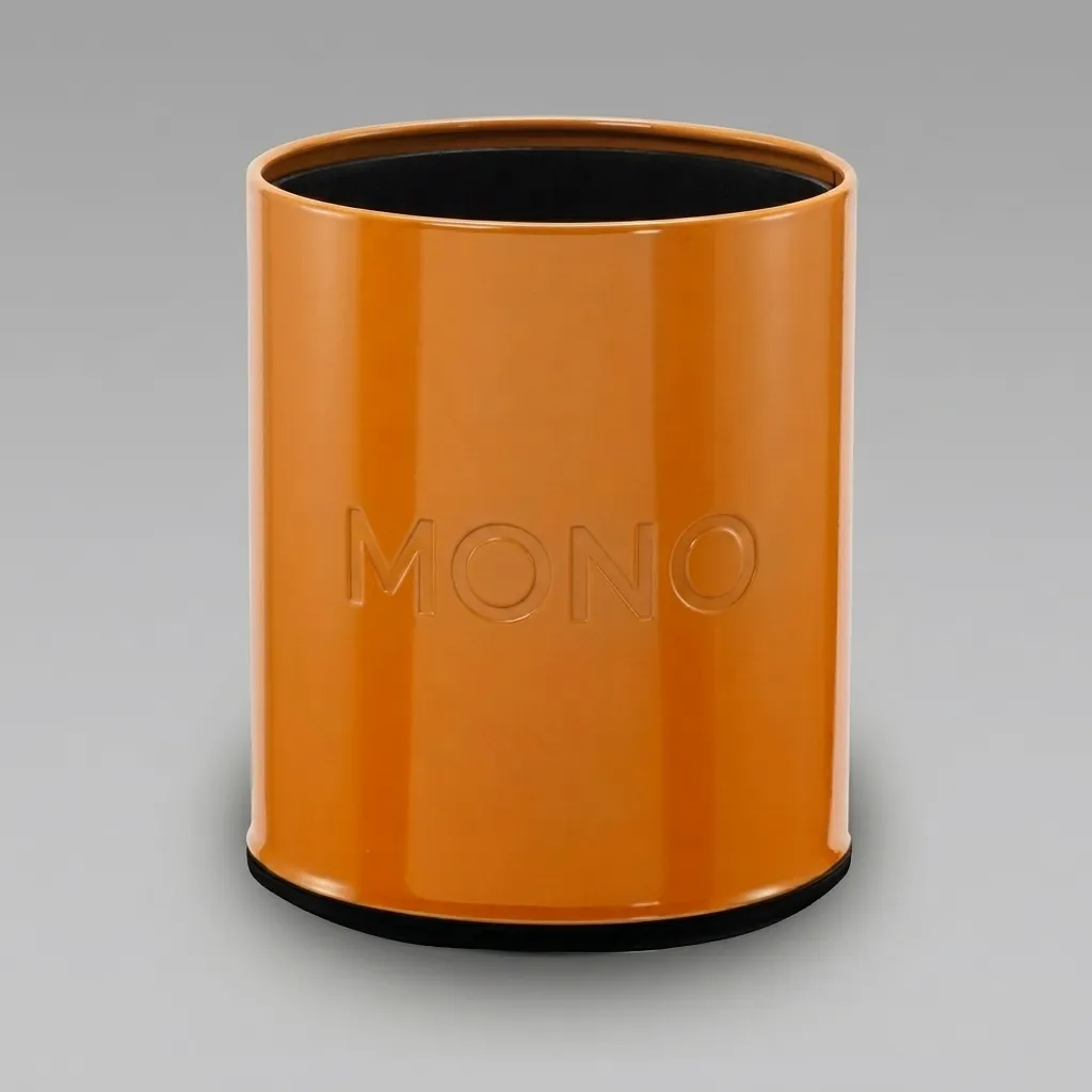 Open-Top Stainless Steel Waste Bin 10L (Round) [1082] — DBN-1082 (image 1)