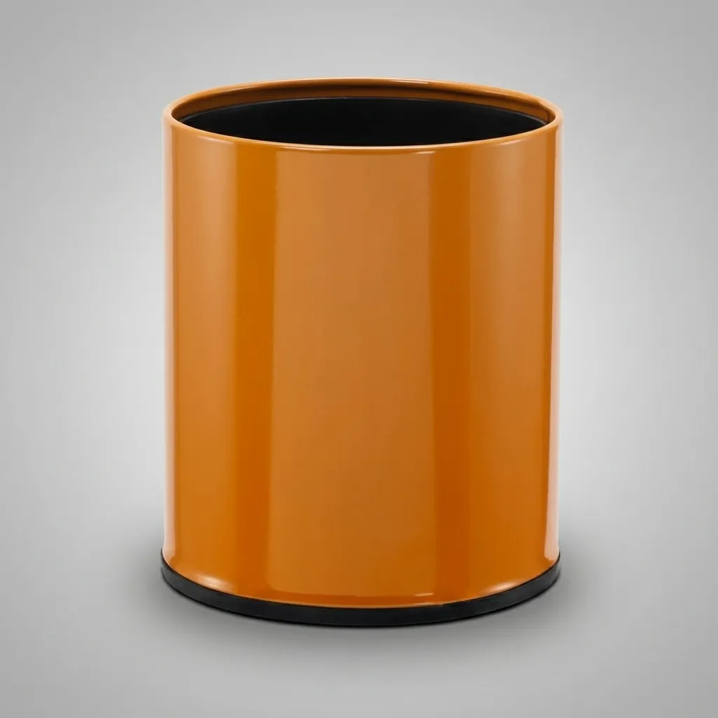 Open-Top Stainless Steel Waste Bin 10L (Round) [1082] — DBN-1082 (image 2)
