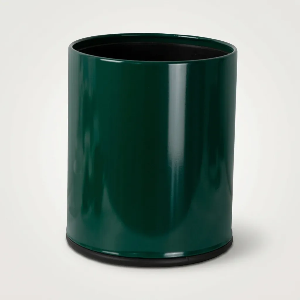 Open-Top Stainless Steel Waste Bin 10L (Round) [1083] — DBN-1083 (image 2)