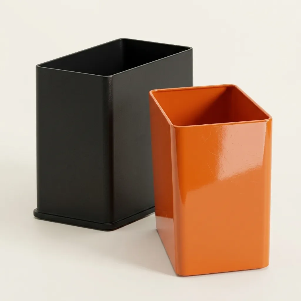 Open-Top Stainless Steel Waste Bin 12L (Rectangle) [1087] — DBN-1087 (image 5)