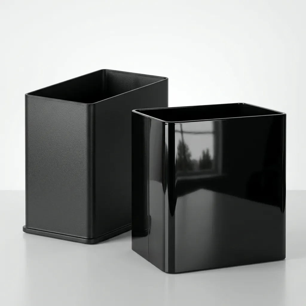 Open-Top Stainless Steel Waste Bin 12L (Rectangle) [1089] — DBN-1089 (image 3)