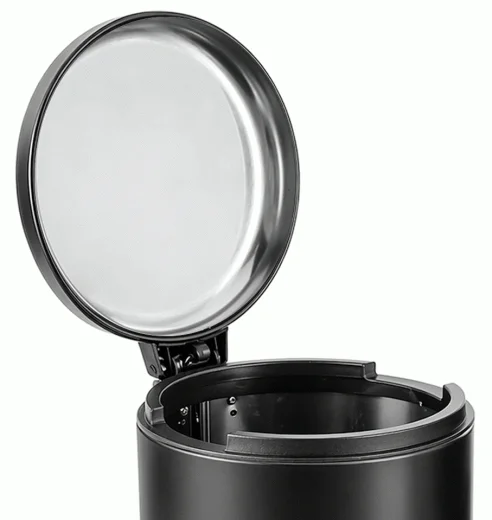 Stainless Steel Round Pedal Dustbin 5L with Non-Slip Base [1099] — DBN-1099 (image 10)