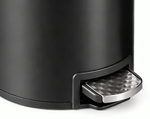Stainless Steel Round Pedal Dustbin 5L with Non-Slip Base [1099] — DBN-1099 (image 13)