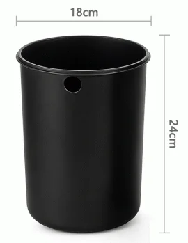 Stainless Steel Round Pedal Dustbin 5L with Non-Slip Base [1099] — DBN-1099 (image 9)