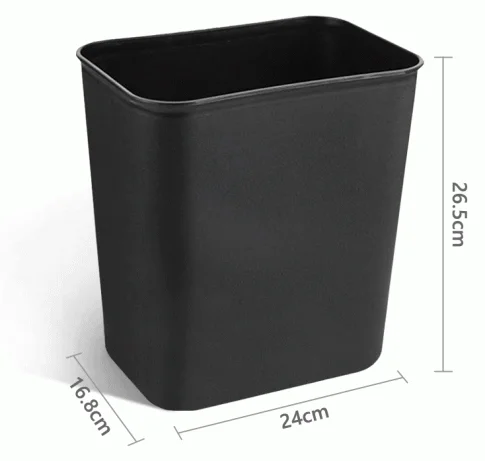 Open Top Plastic Waste Bin 8Ltr — DBN-1101 (image 9)