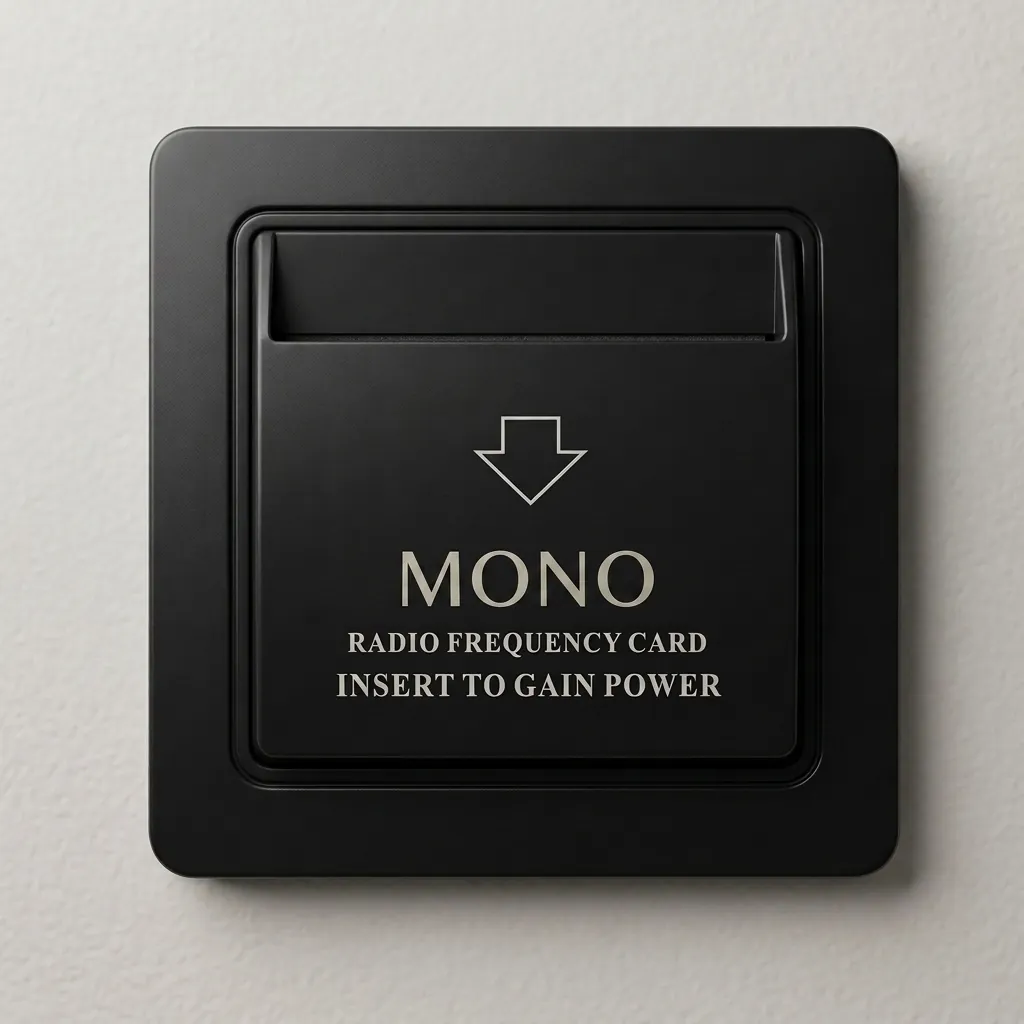 PC Plastic Hotel Energy Saving Switch 6000W — DLK-1024 (image 1)