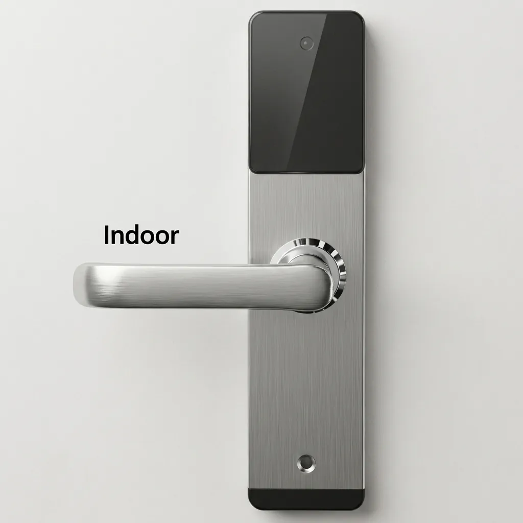 Hotel Smart Door Lock - Stainless Steel — DLK-1025 (image 4)