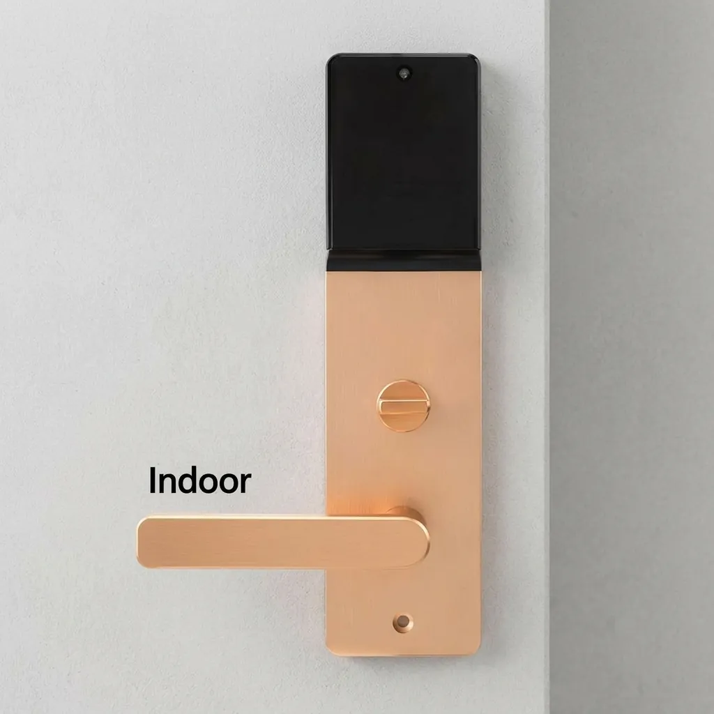 Stainless Steel Hotel Smart Door Lock [1027] — DLK-1027 (image 4)