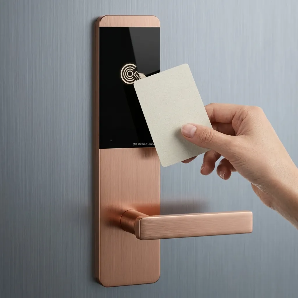Stainless Steel Hotel Smart Door Lock [1027] — DLK-1027 (image 5)