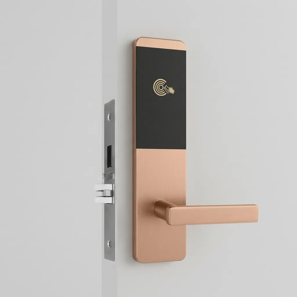 Stainless Steel Hotel Smart Door Lock [1027] — DLK-1027 (image 6)