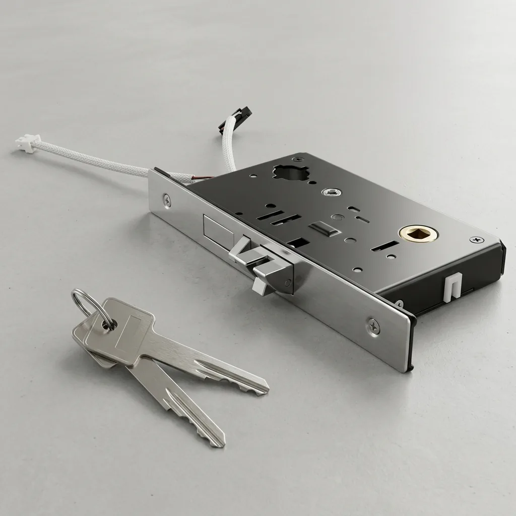 Stainless Steel Hotel Smart Door Lock [1027] — DLK-1027 (image 2)
