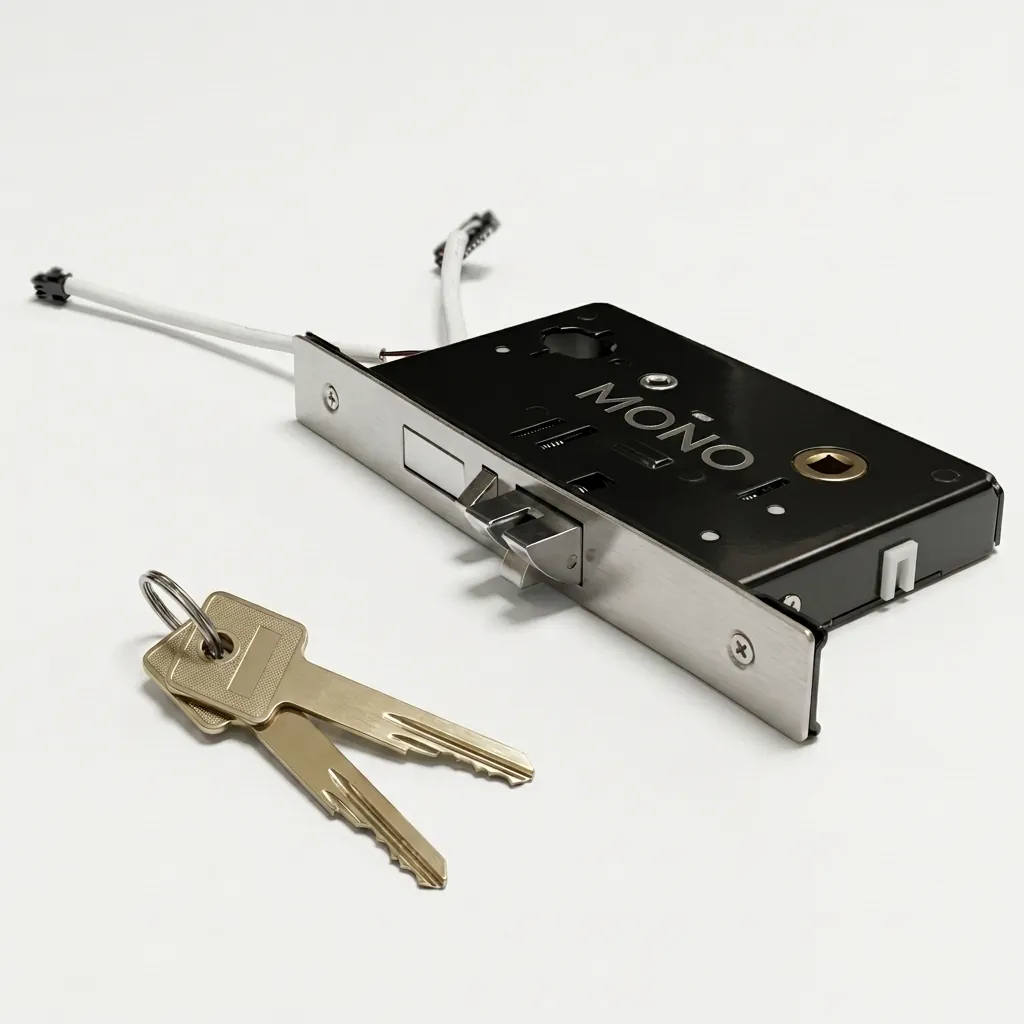 Stainless Steel Hotel Smart Door Lock with RFID Card [1030] — DLK-1030 (image 2)