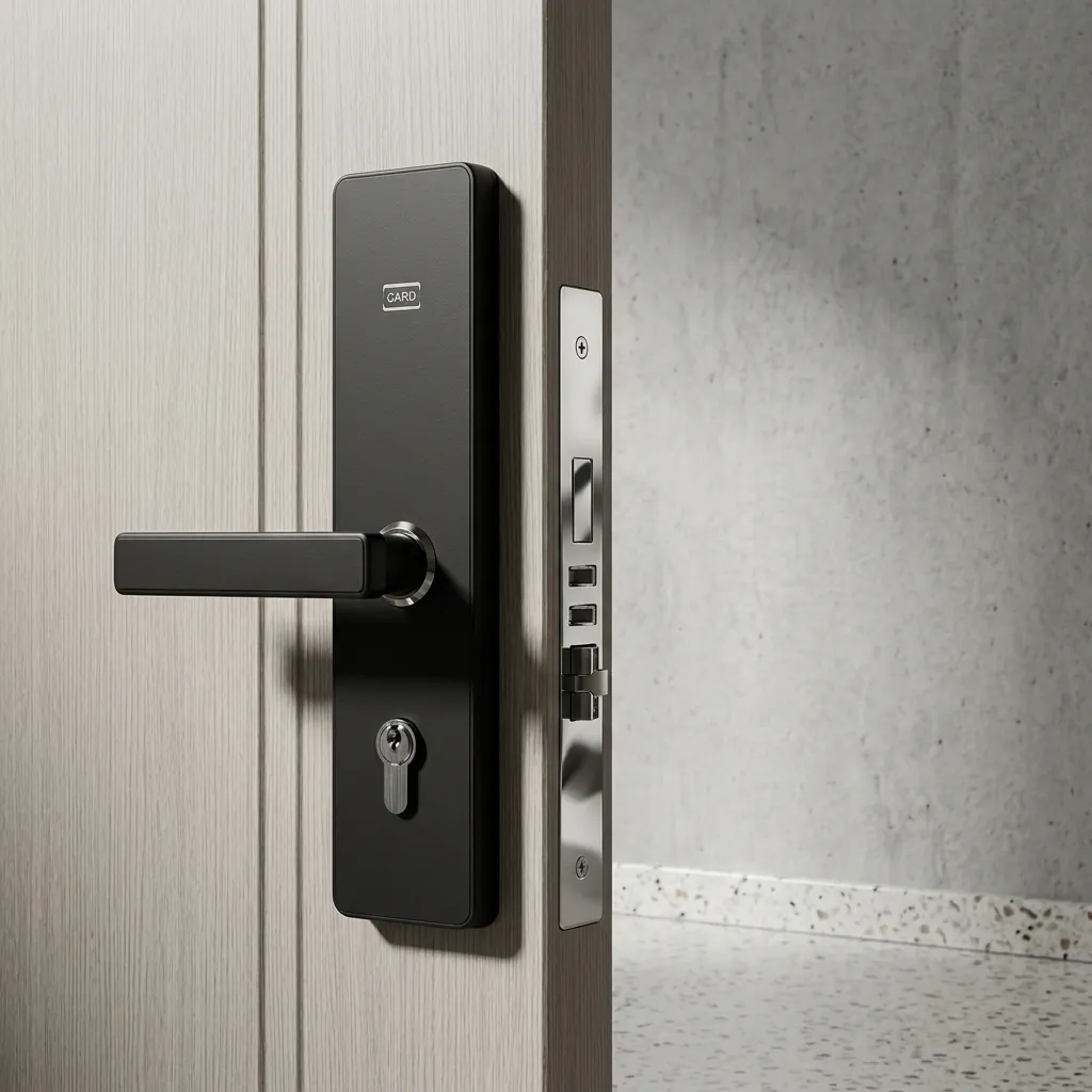 Stainless Steel Hotel Smart Door Lock with RFID Card [1030] — DLK-1030 (image 6)