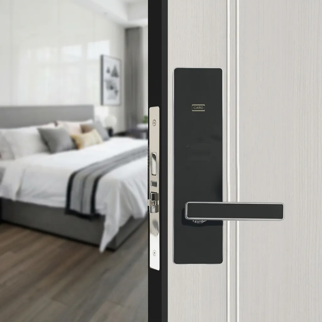 Stainless Steel Hotel Smart Door Lock with RFID Card [1031] — DLK-1031 (image 4)