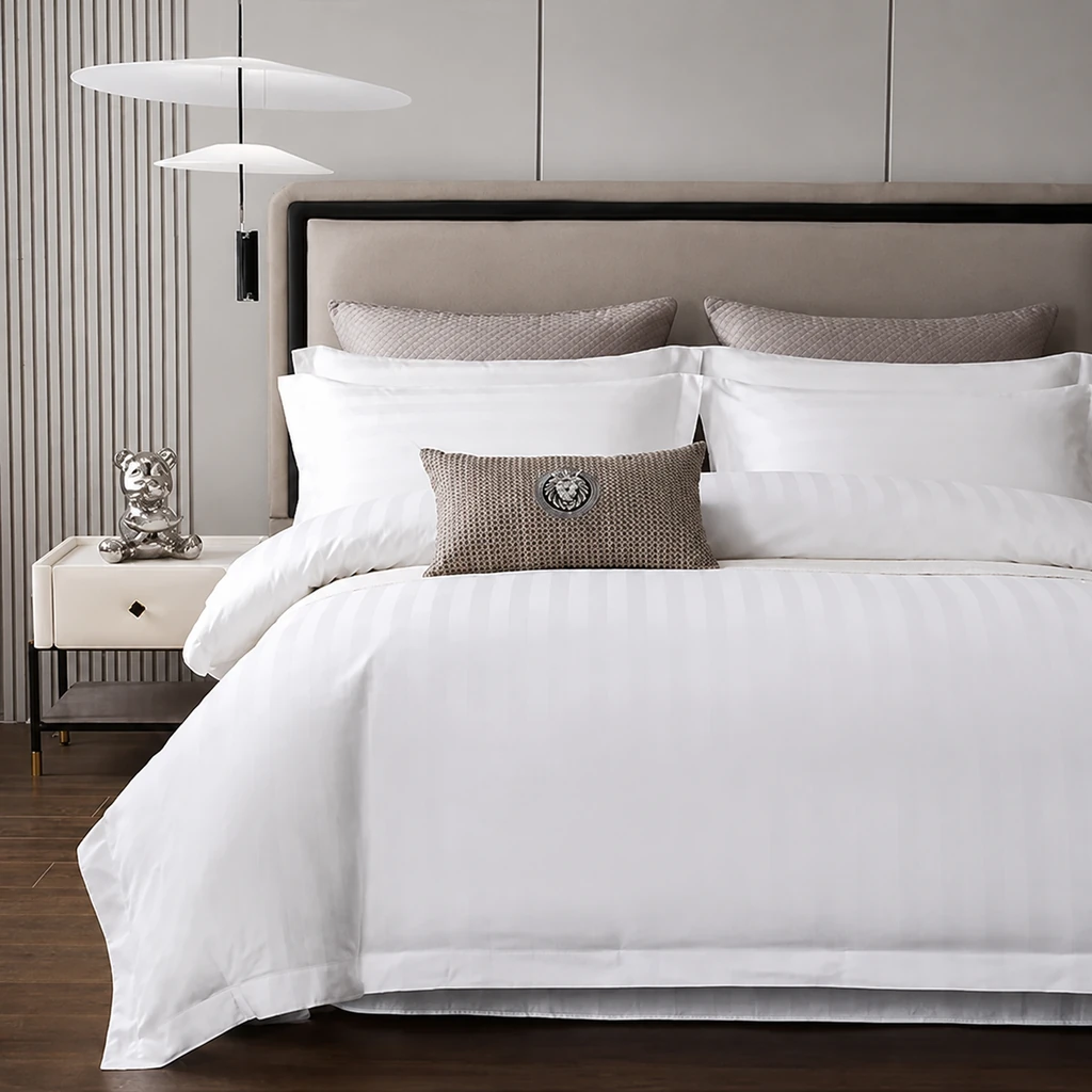 Hotel Linen Quilt Cover — DVC-1027 (image 6)