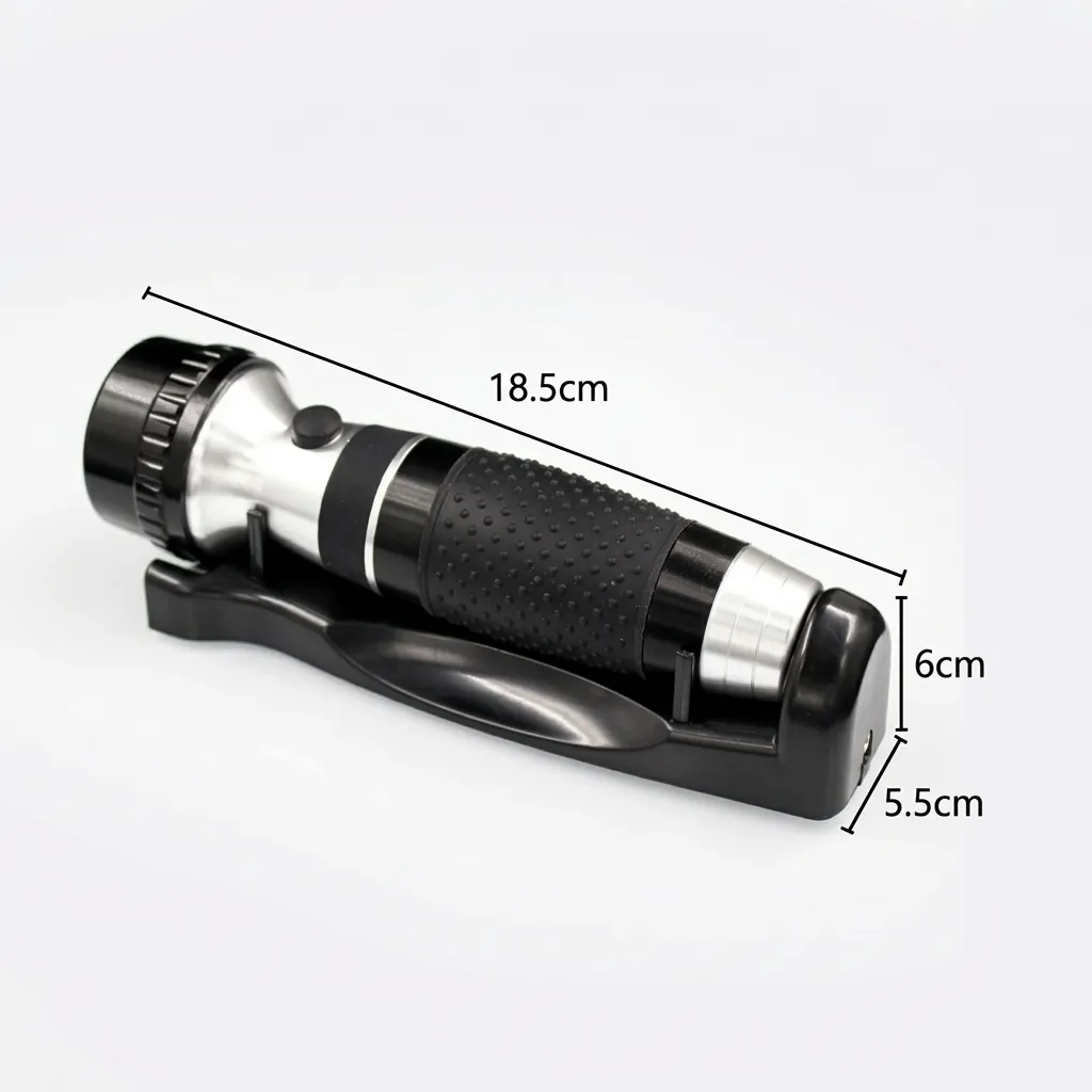 Led Rechargeable Flashlight Wall Mounted — EFL-1024 (image 5)