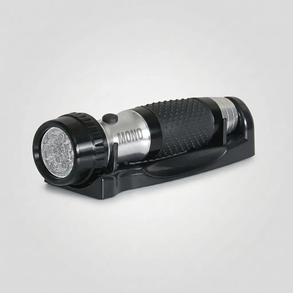 Led Rechargeable Flashlight Wall Mounted — EFL-1024