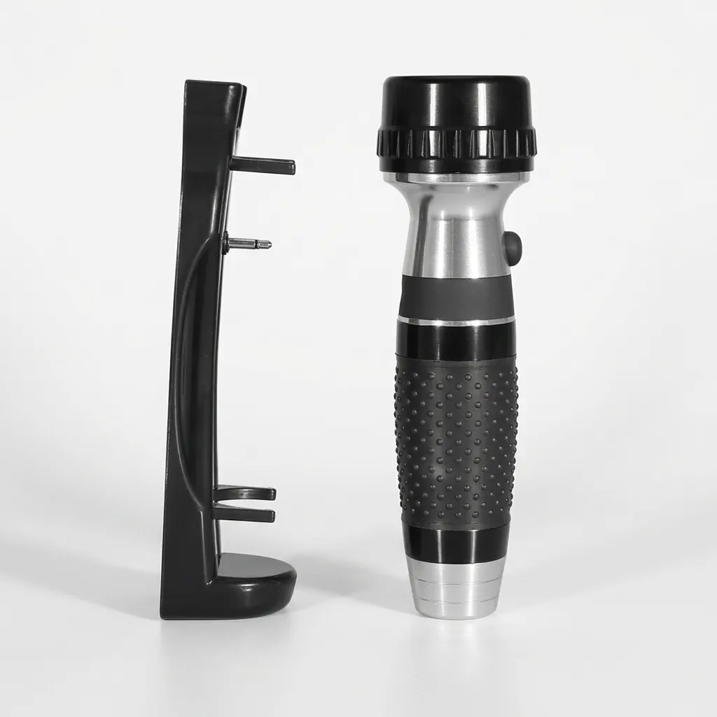 Led Rechargeable Flashlight Wall Mounted — EFL-1024 (image 11)