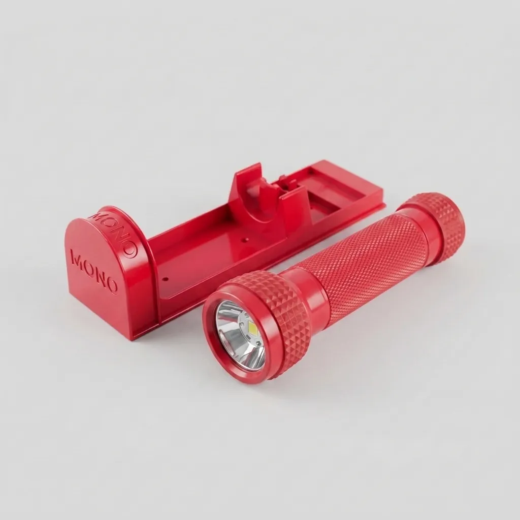 ABS LED Anti-Fall Flashlight Wall Mounted [1025] — EFL-1025 (image 1)