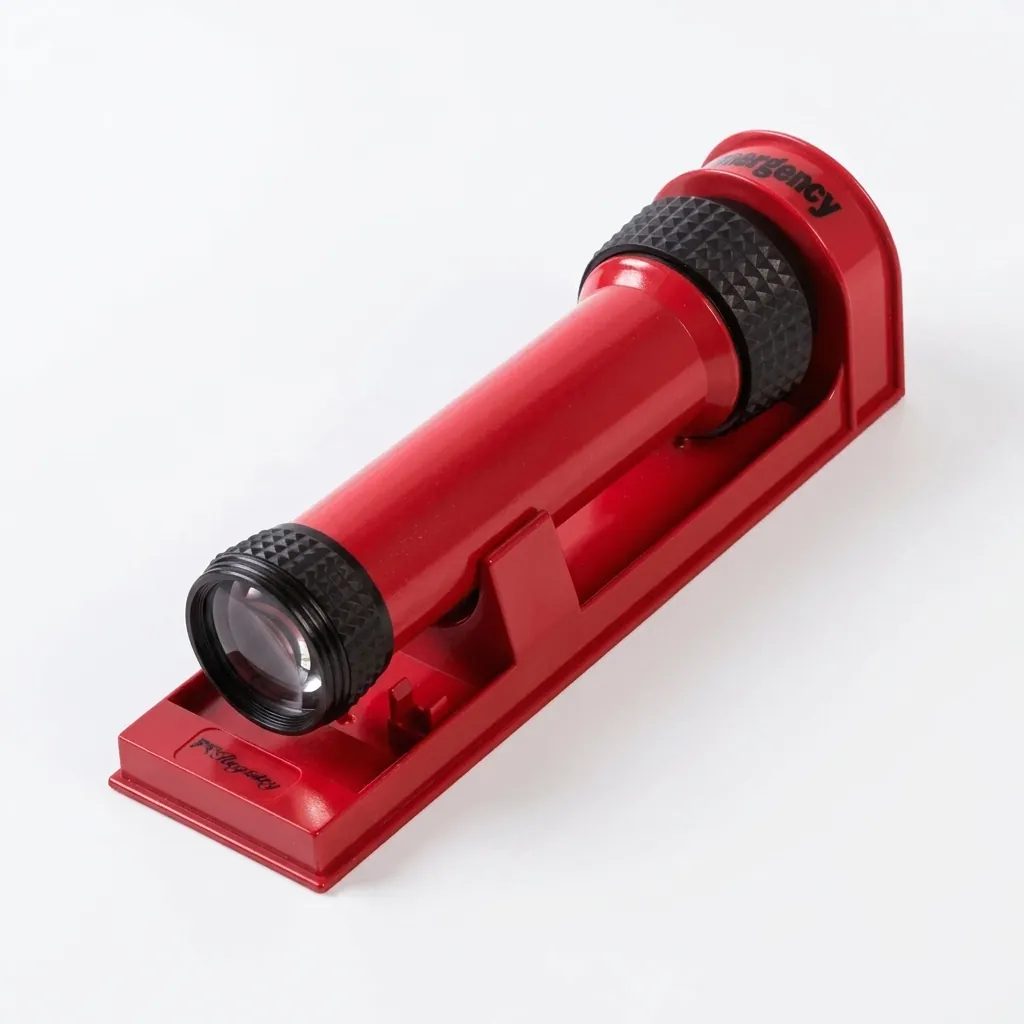 ABS LED Anti-Fall Flashlight Wall Mounted [1025] — EFL-1025 (image 4)