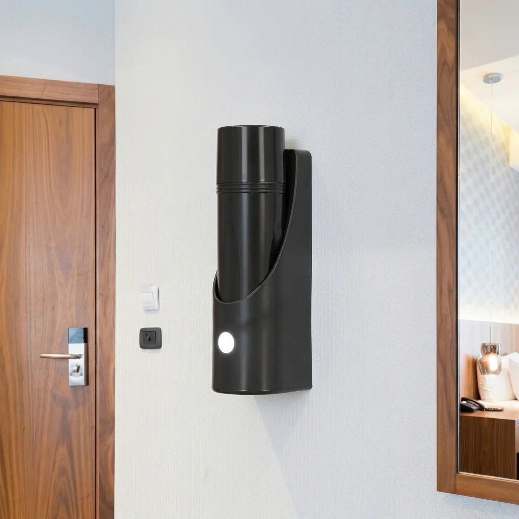 ABS LED Mini Wall Mounted Flashlight [1026] — EFL-1026 (image 2)