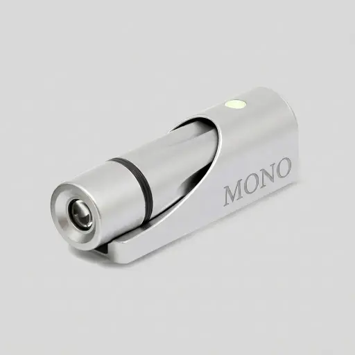 ABS LED Mini Wall Mounted Flashlight [1027] — EFL-1027 — A compact wall-mounted ABS flashlight with six imported LED beads delivering bright, dependable light. The fluorescent indicator glows in the dark and the light switches on automatically when lifted from its bracket. Slim at 130x40x38mm and 115g, supplied with fixing screws, in silver.