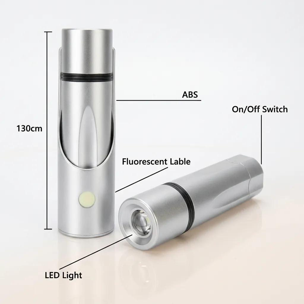 ABS LED Mini Wall Mounted Flashlight [1027] — EFL-1027 (image 14)