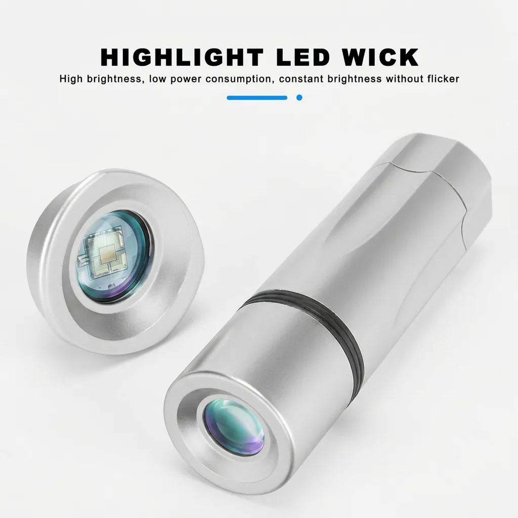 ABS LED Mini Wall Mounted Flashlight [1027] — EFL-1027 (image 20)