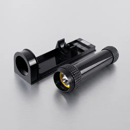 ABS LED Anti-Fall Flashlight Wall Mounted [1028] — EFL-1028
