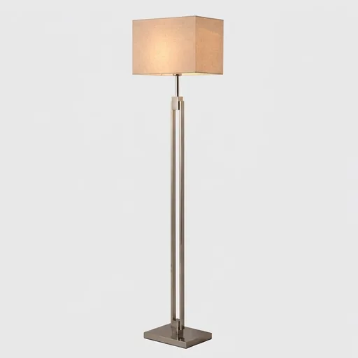 Open Frame Fabric Shade Floor Lamp — FLP-1034