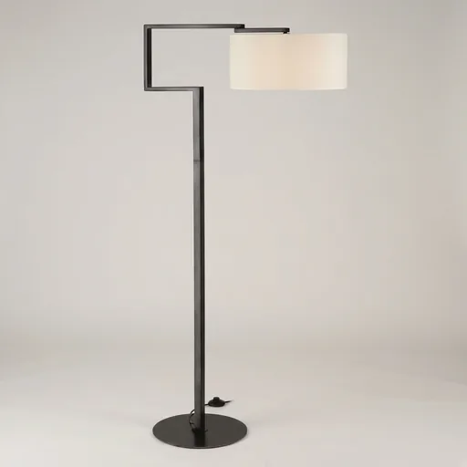Offset Drum Shade Floor Lamp — FLP-1036
