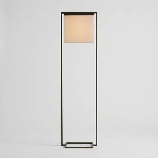 Open Frame Panel Shade Floor Lamp — FLP-1037