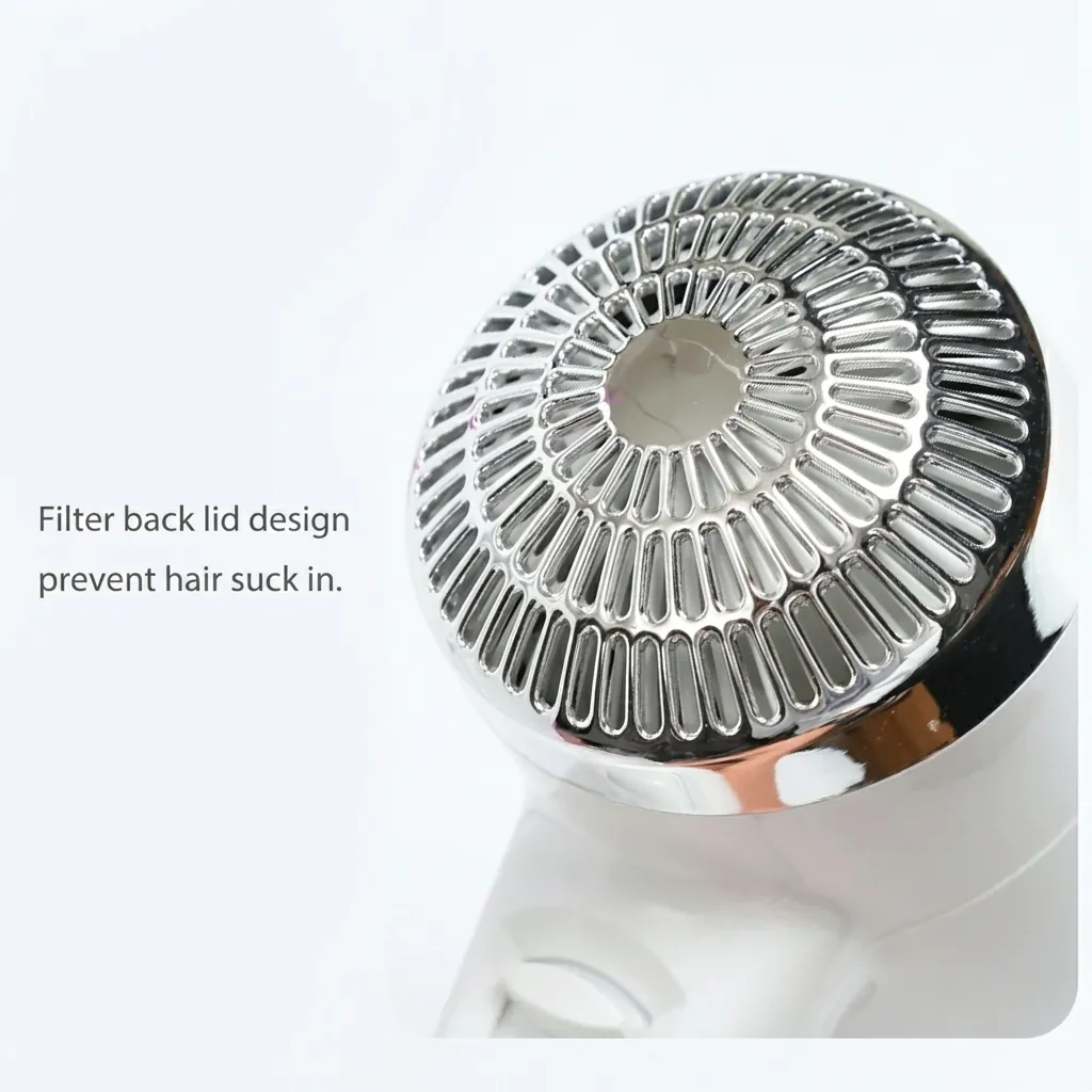 Wall Mounted Hair Dryer With Shaver Socket 1800W — HDR-1037 (image 3)