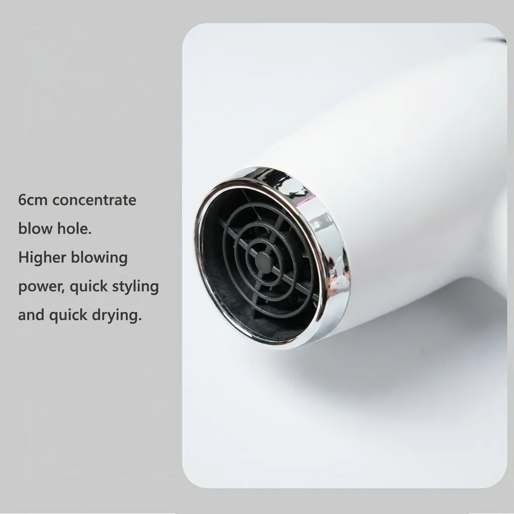Wall Mounted Hair Dryer With Shaver Socket 1800W — HDR-1037 (image 9)
