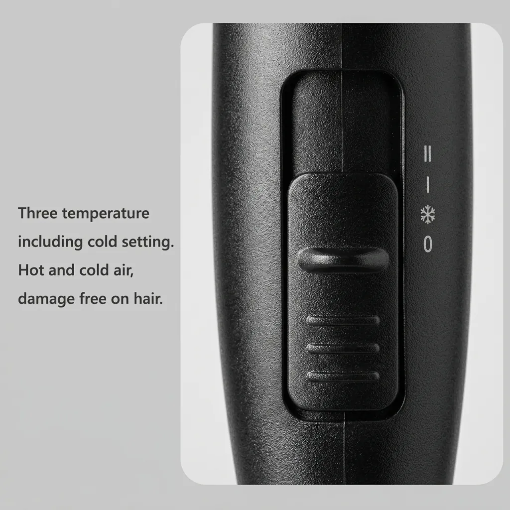 Foldable Hair Dryer 1800W — HDR-1038 (image 4)