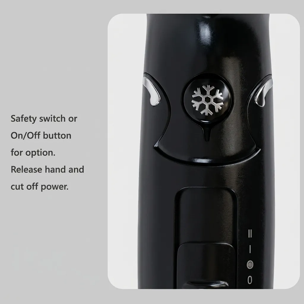 Foldable Hair Dryer 1800W — HDR-1038 (image 5)
