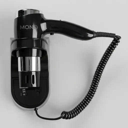 Wall Mounted Hair Dryer With Shaver Socket 220v 1200W [1040] — HDR-1040
