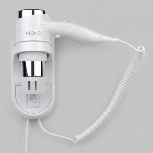 Wall-Mounted Hair Dryer with Overheat Protection [1043]