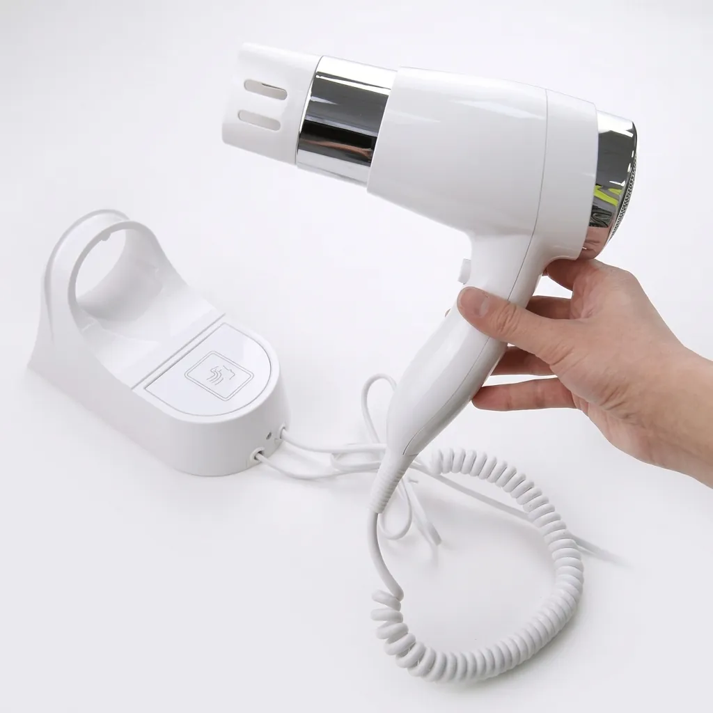 Wall-Mounted Hair Dryer with Overheat Protection [1043] — HDR-1043 (image 9)