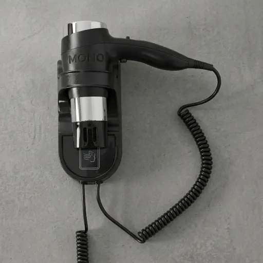 Wall-Mounted Hair Dryer with Overheat Protection [1044]