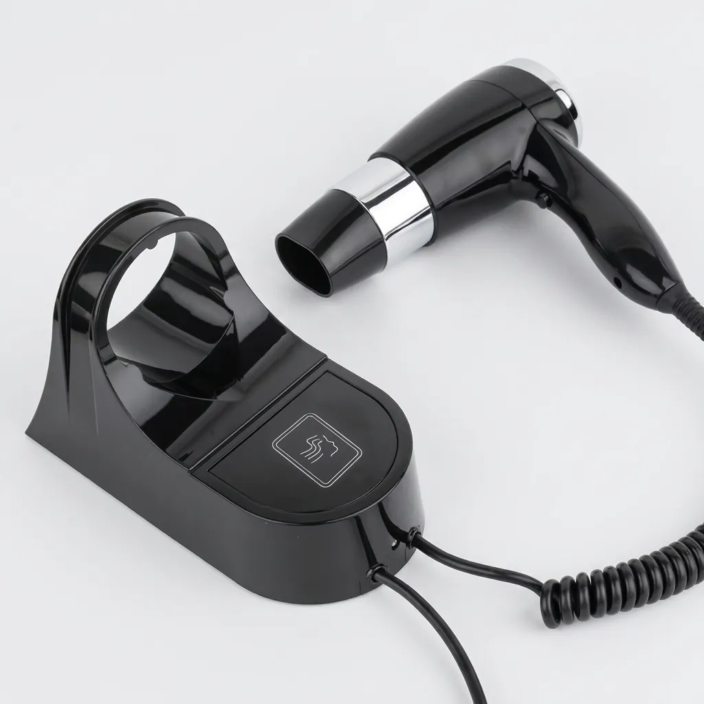 Wall-Mounted Hair Dryer with Overheat Protection [1044] — HDR-1044 (image 6)