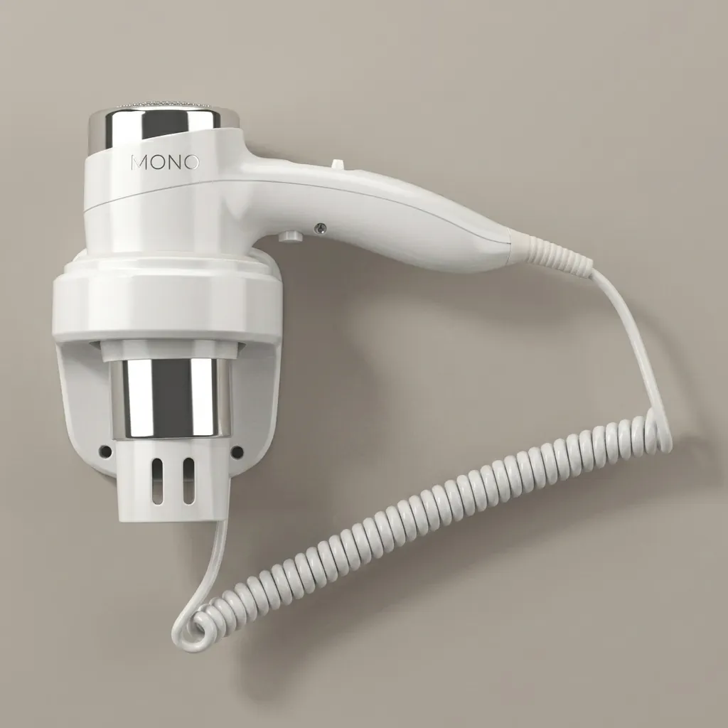 Wall-Mounted Hair Dryer with Overheat Protection [1045] — HDR-1045 (image 1)