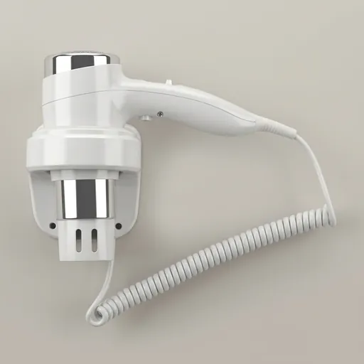 Wall-Mounted Hair Dryer with Overheat Protection [1045] — HDR-1045