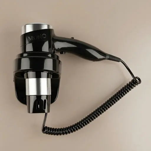 Wall-Mounted Hair Dryer with Overheat Protection [1046]