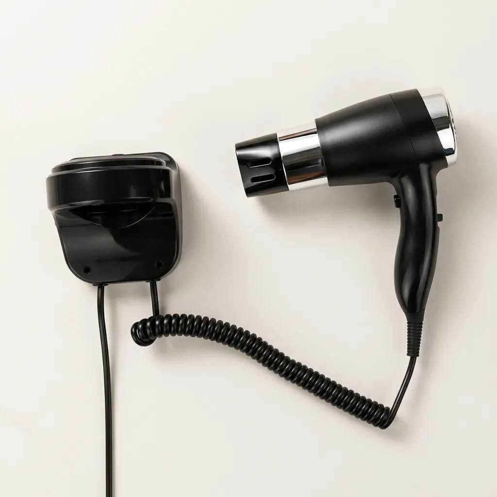 Wall-Mounted Hair Dryer with Overheat Protection [1046] — HDR-1046 (image 7)