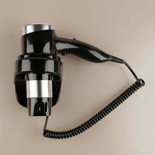 Wall-Mounted Hair Dryer with Overheat Protection [1046] — HDR-1046