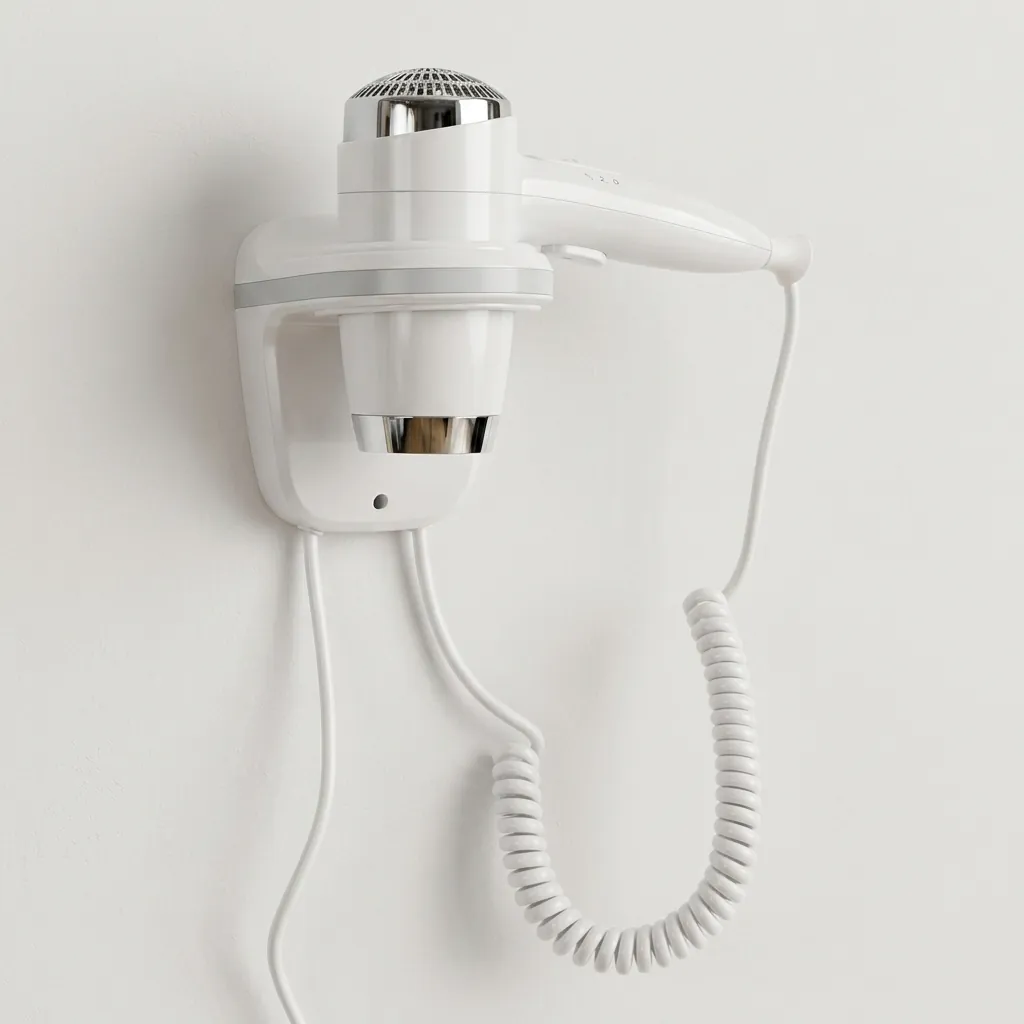 Wall Mounted Hair Dryer 1800W [1047] — HDR-1047 (image 2)