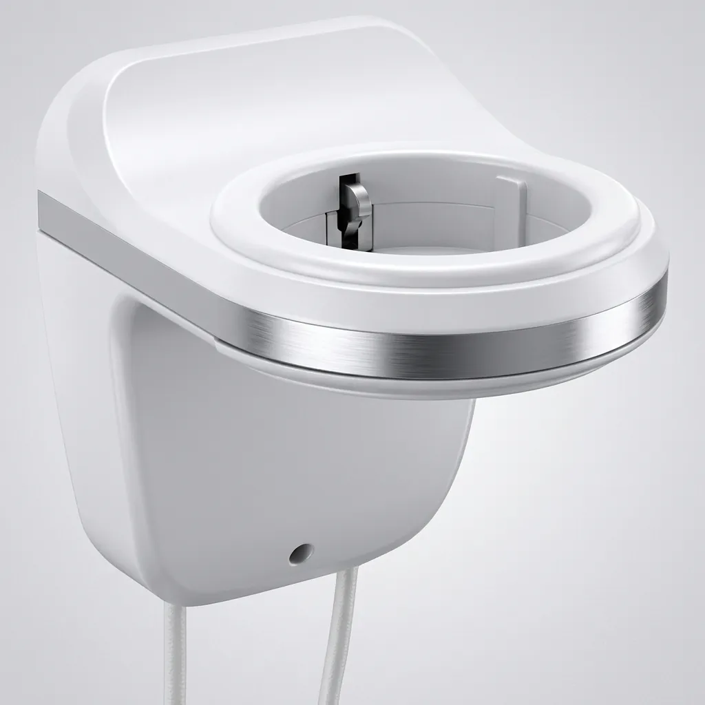 Wall Mounted Hair Dryer 1800W [1047] — HDR-1047 (image 7)